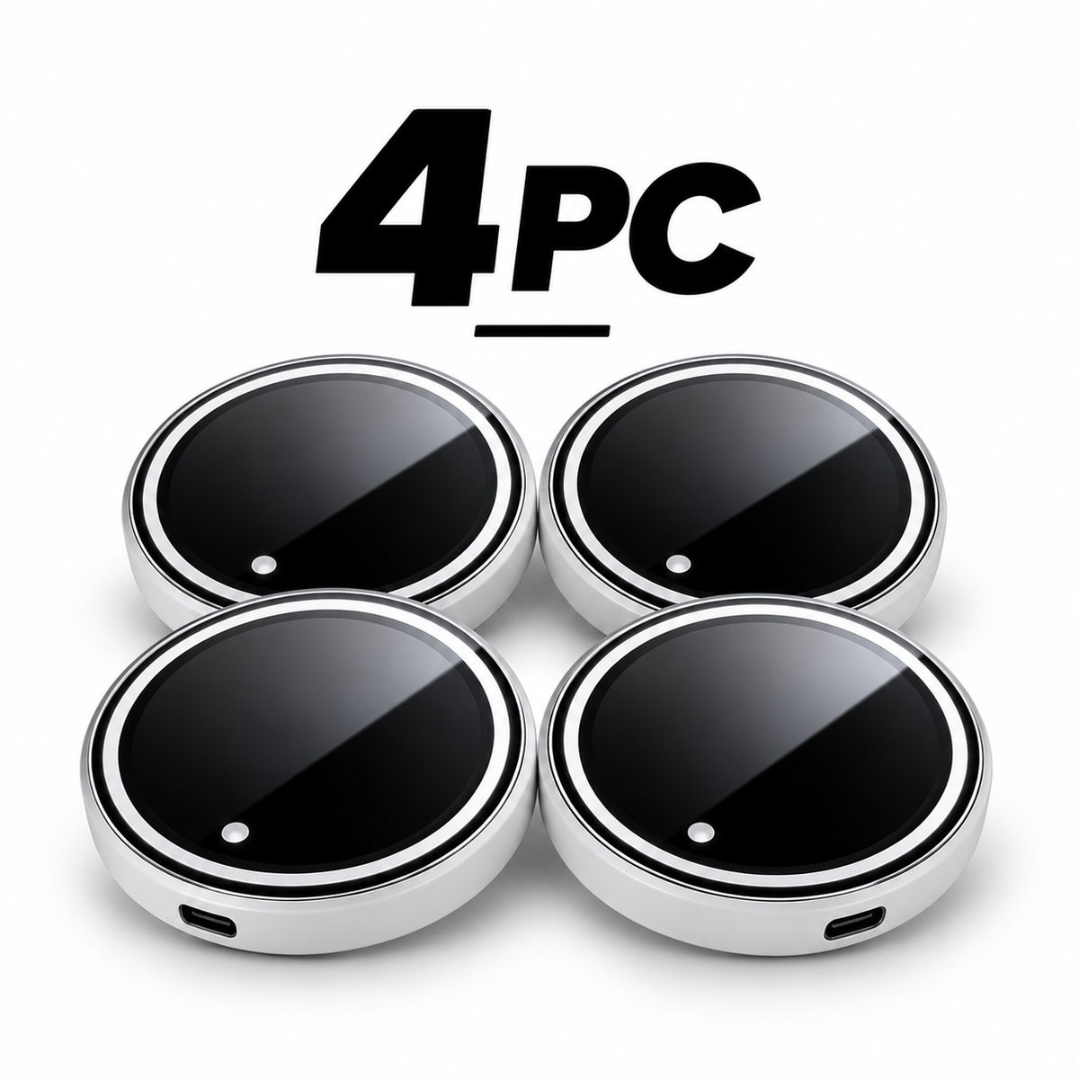 LED Car Cup Holder Coasters