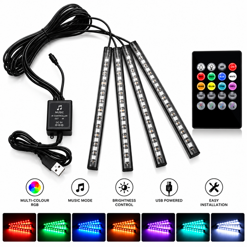 RGB Music Car Atmosphere Lights