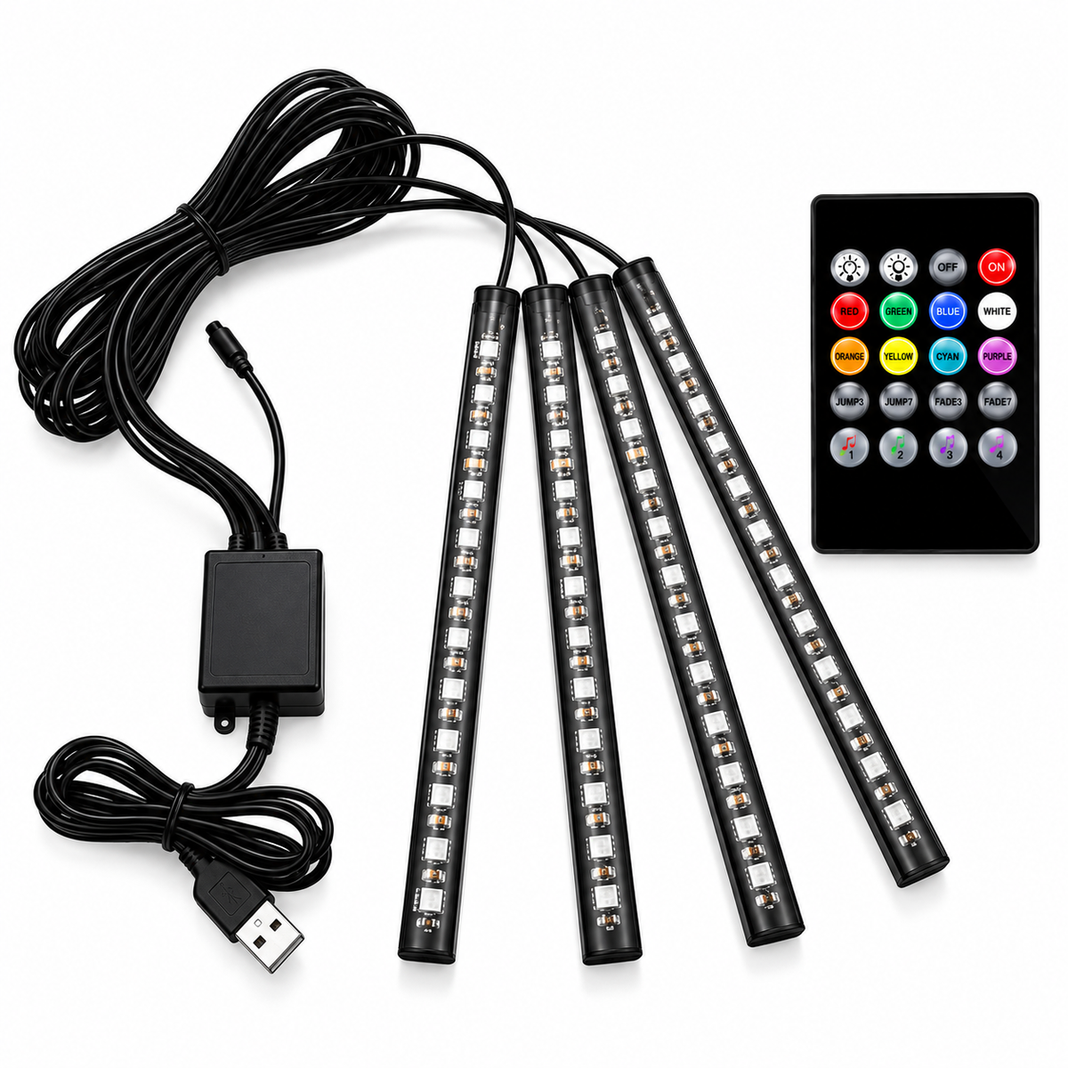 RGB Music Car Atmosphere Lights
